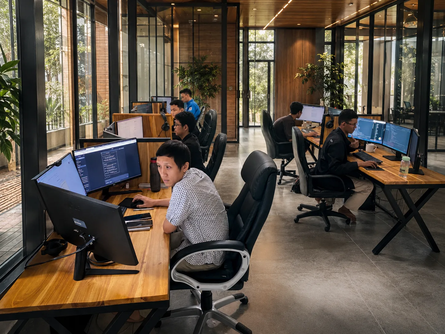 Doodex team collaborating